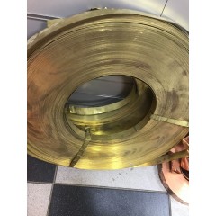 Лента латунная 0,8х300 мм ЛС59-1 твердая