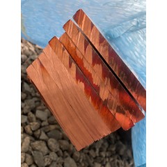 Медная шина 65х7мм М0б твердая 4 метра ГОСТ 434-78